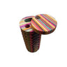Rainbow Wood Dugout Handcrafted Wooden Smoking Box