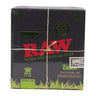 Raw Black Organic Hemp King Size Slim Rolling Papers Box