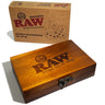 Raw Double Six Dominoes 28 Piece Domino Set with Red Pips