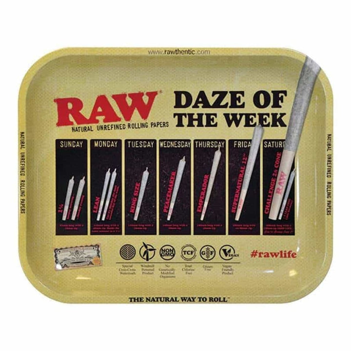 Raw Large Rolling Trays