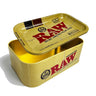 Raw Munchies Box Compact Rolling Solution and Stash Jar Rolling Tray