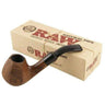Hand Carved Bubinga Raw Natural Pipe