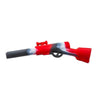 Rifle Silicone Pipe w/ Stainless Steel Bowl