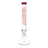 Ruckus Glass Colored Lip Beaker Includes Downstem