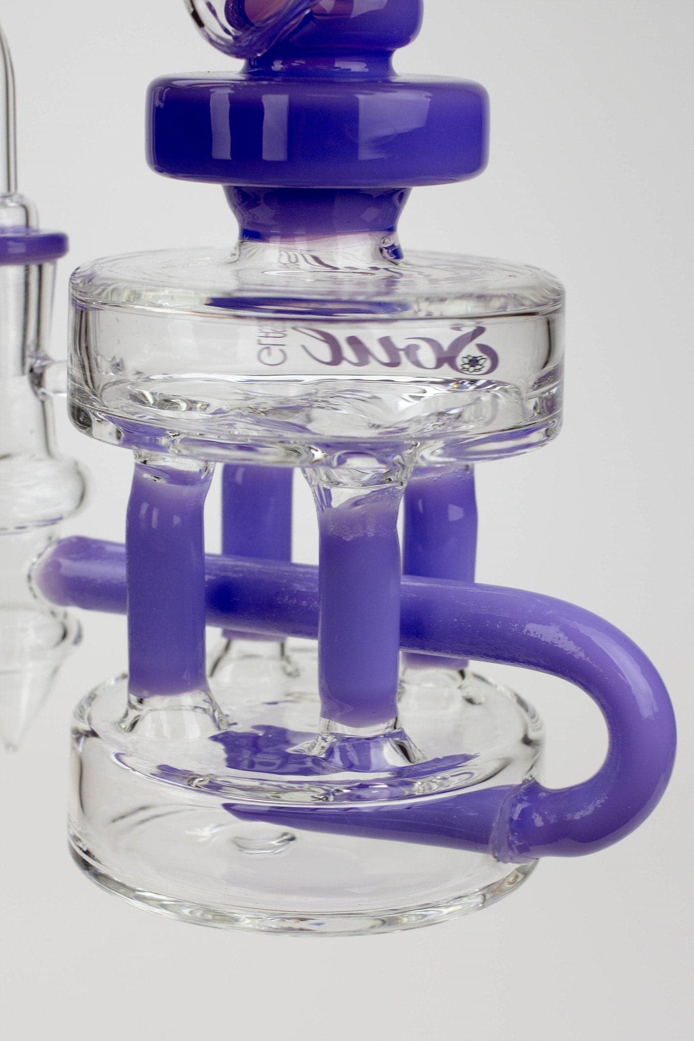 Soul glass 2-in-1 double deck recycler water pipes_10