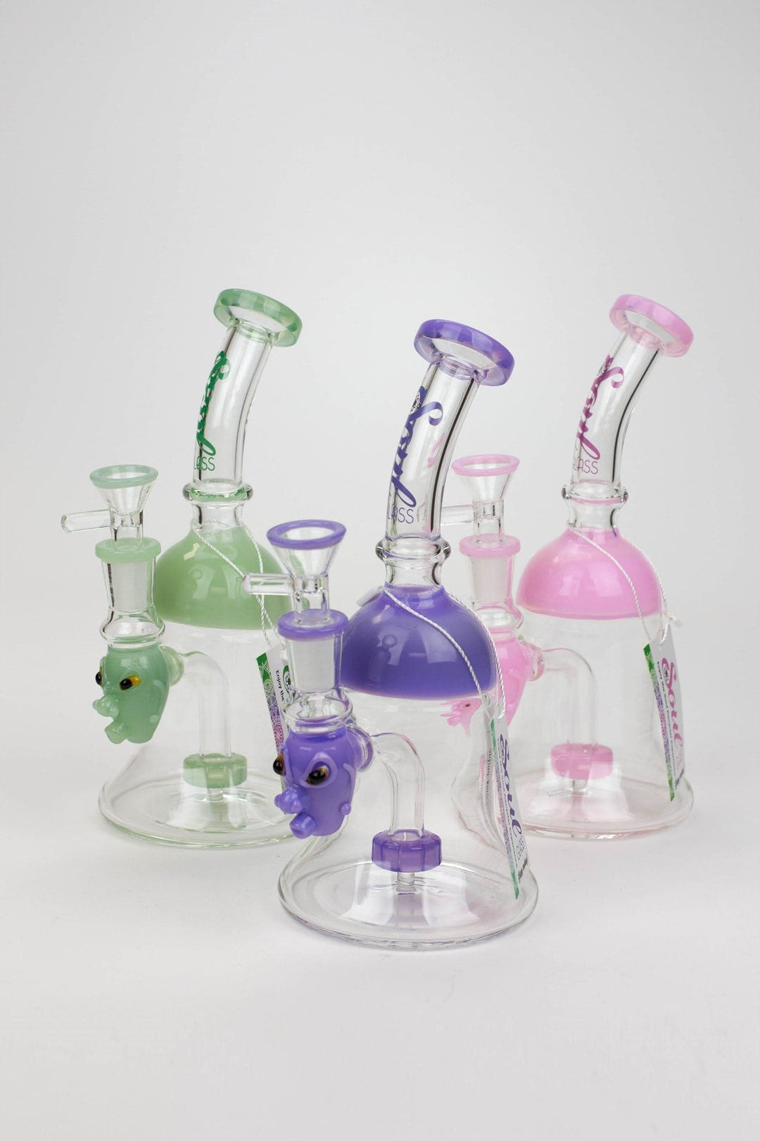 Soul glass 2-in-1 show head diffuser water pipes_5