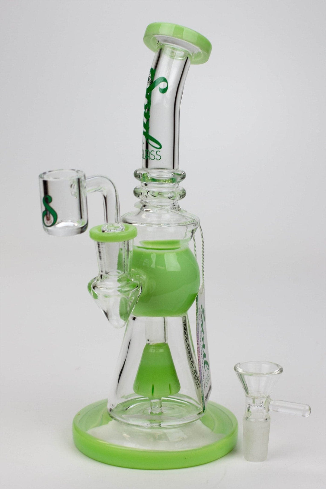 Soul glass 2-in-1 cone diffuser glass water pipes_8