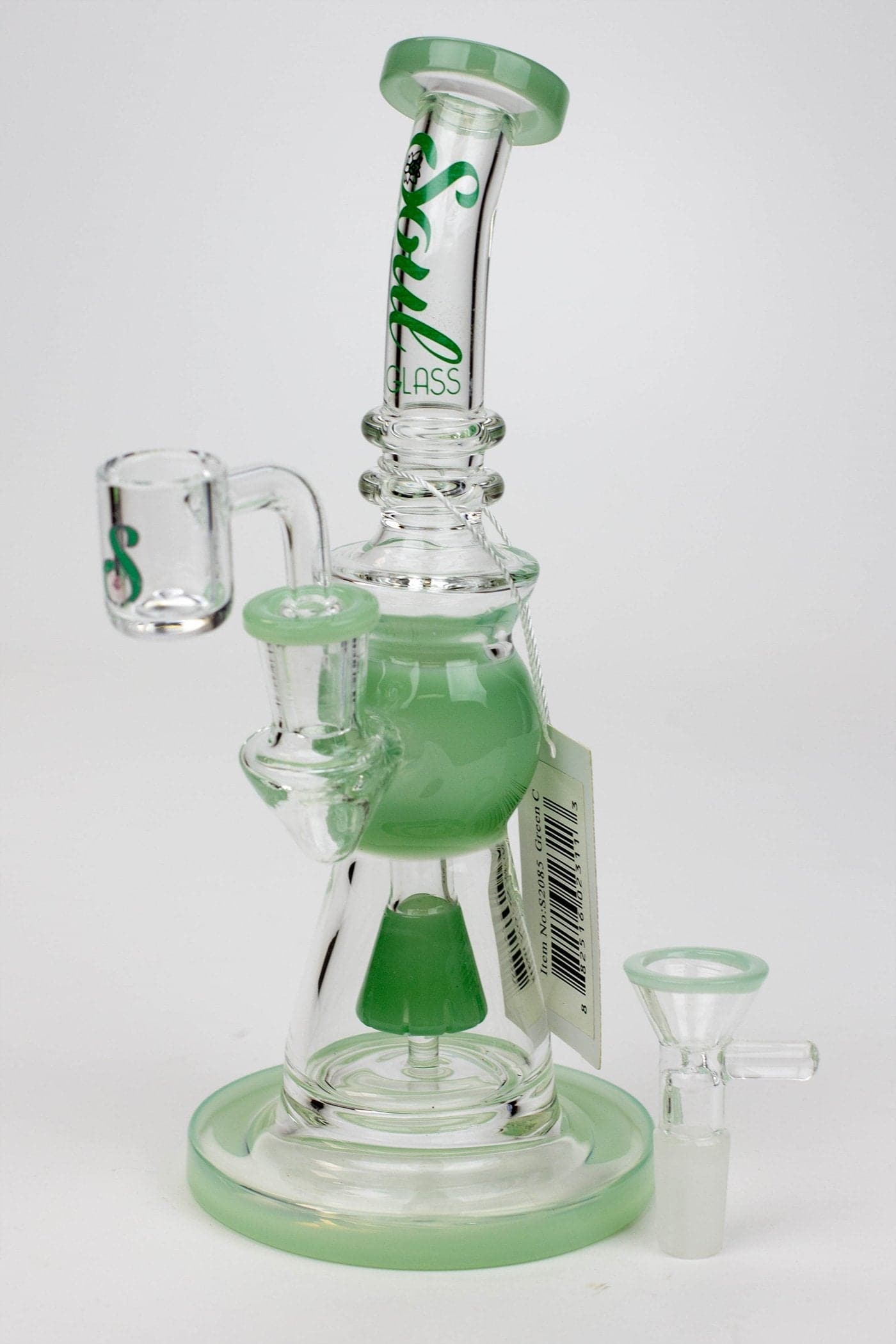 Soul glass 2-in-1 cone diffuser glass water pipes_9