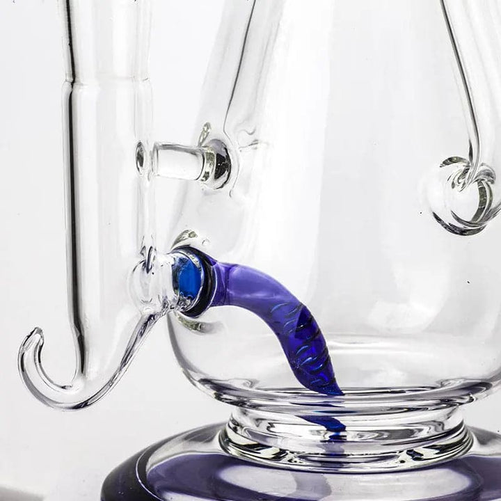 10.4" Salt Shaker Glass Water Pipe (Random Color)