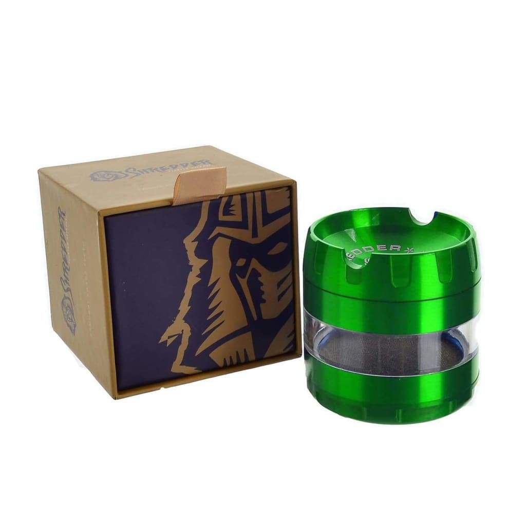 Premium Grinder with Samurai Sharp Teeth and Removable Screen
