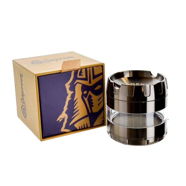 Premium Grinder with Samurai Sharp Teeth and Removable Screen
