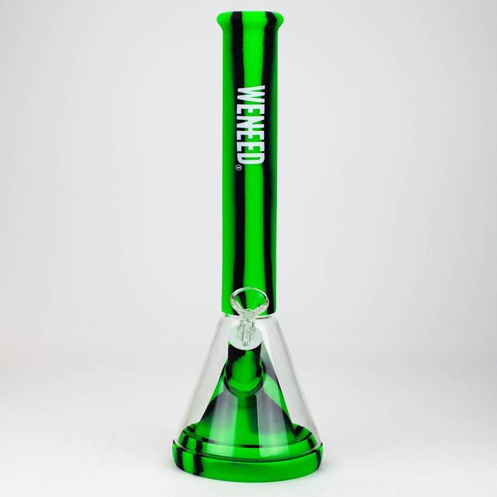 WENEED®-14" Silicone Beaker Water Pipe_7