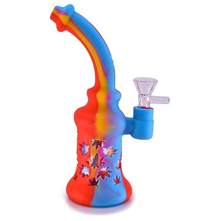 Silicone Water Pipe - Leaf Lantern