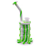 Silicone Water Pipe with 14mm Bowl and Splatter Base in 5 Colors