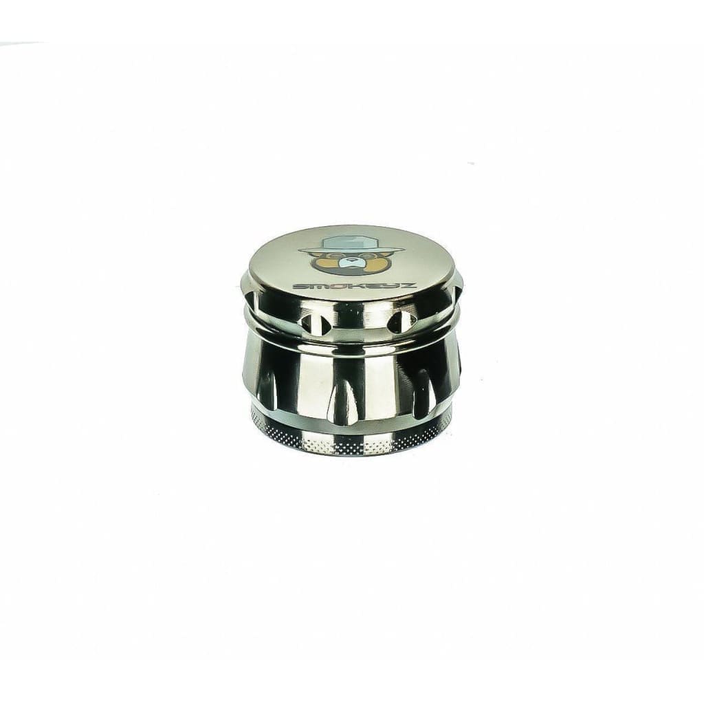 Metal Grinder With Kief Scraping Tool Mile High Glass Pipes