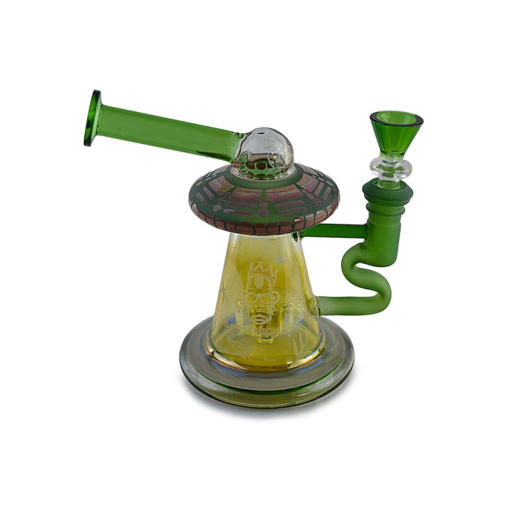 Space King Glass - ’space Invasion’ Ufo Bong