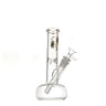 Straight Bubble Base Bong with Diffused Downstem