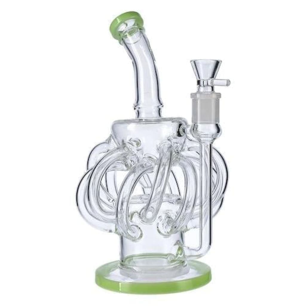 Cyclone Rolle Pipe 11 Tall Multi Tube Cyclone Recycler Water Pipe – MHGP