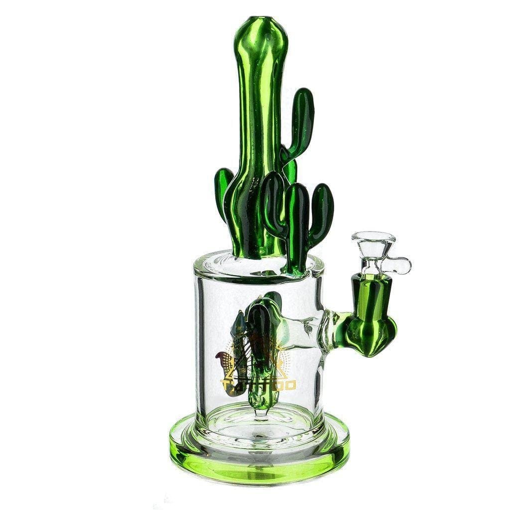 Tattoo Glass Cactus Bong