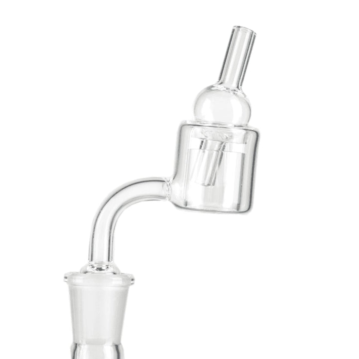 Quartz Thermal Style Banger with Carb Cap Thick Quartz Retains Heat Longer