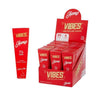 Vibes Hemp Cones 1 1/4 Smooth Airflow Design Rolling Papers