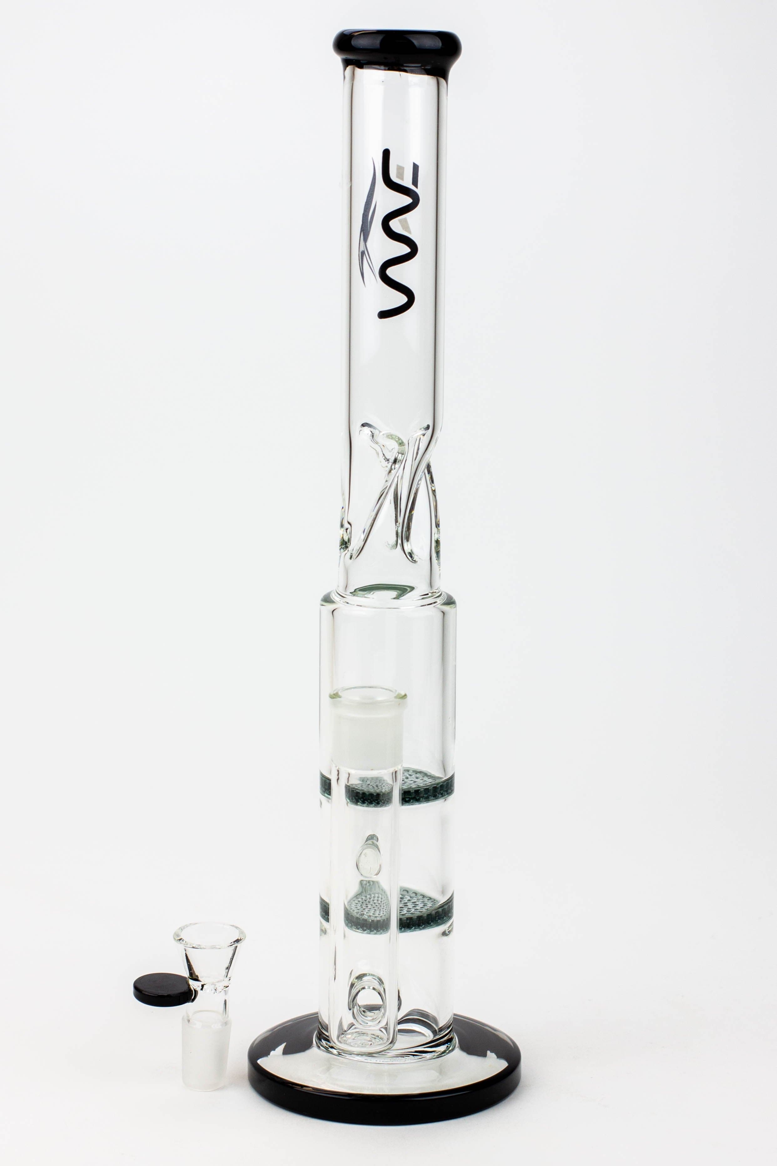Wave dual honeycomb glass water pipes_2