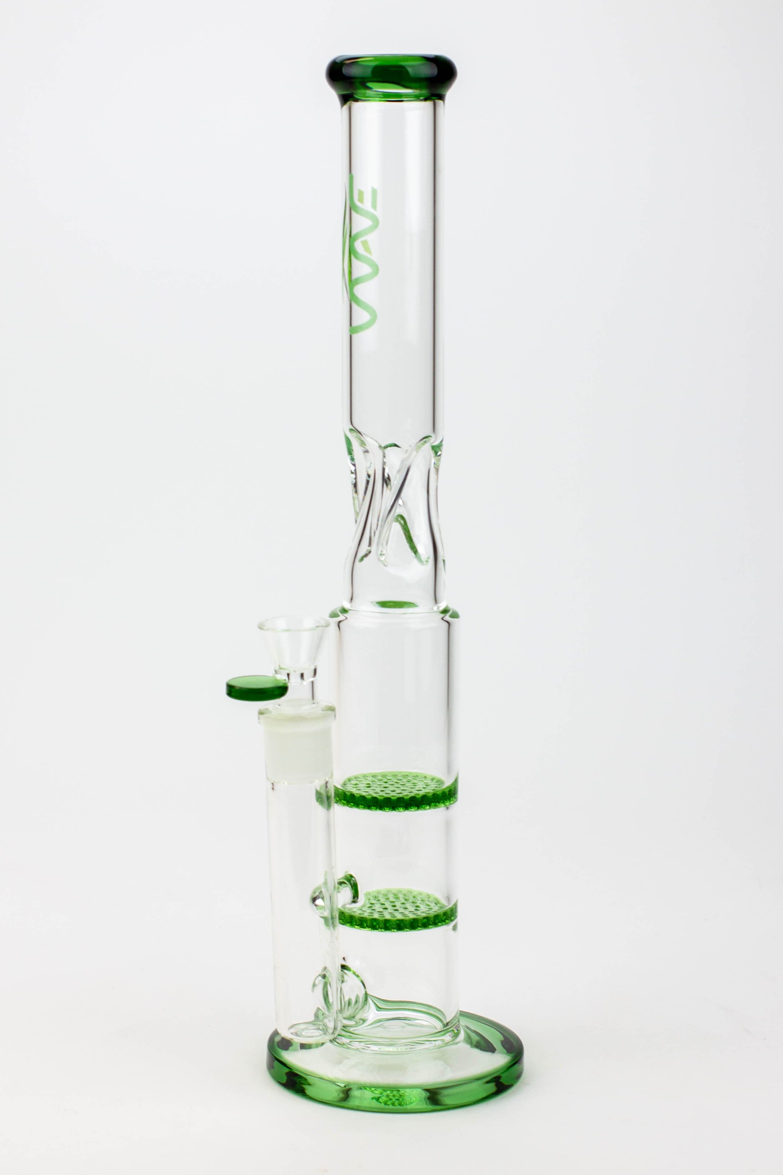 Wave dual honeycomb glass water pipes_4