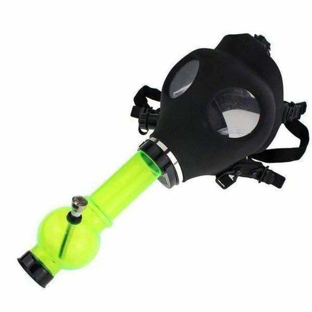 Water Pipe With Gas Mask
