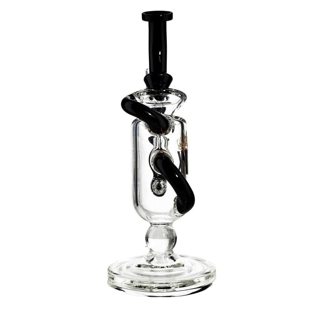 Wine Glass Inline Recycler Bong