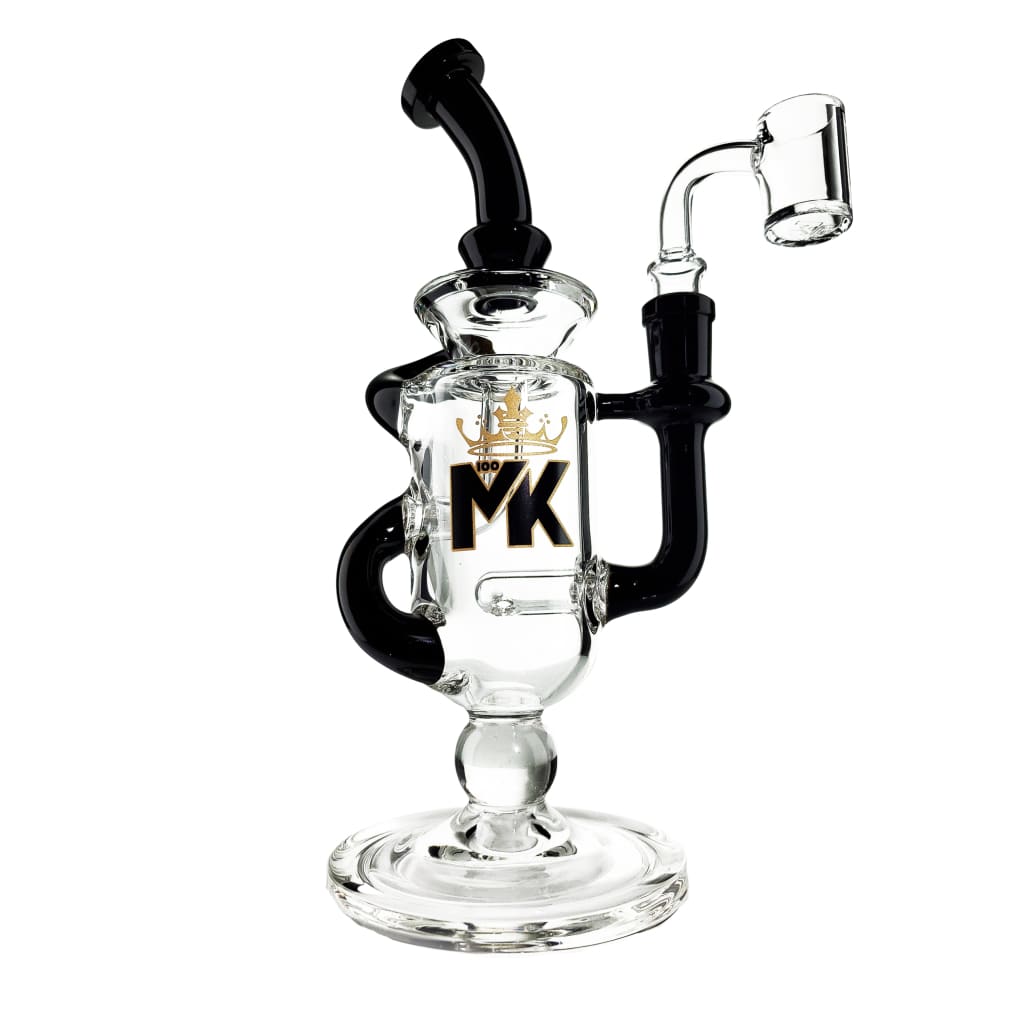 Wine Glass Inline Recycler Bong