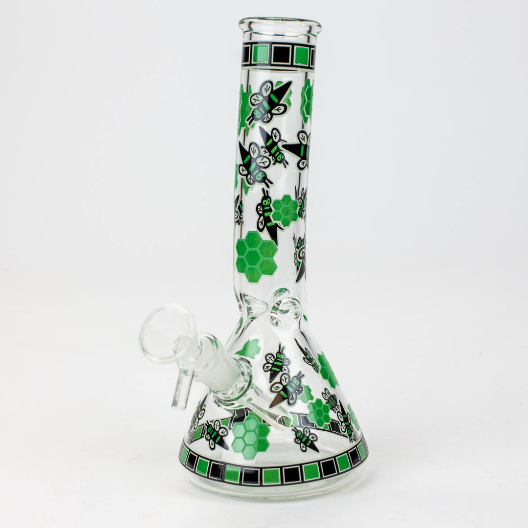 Glow in the dark glass pipes 8"_1