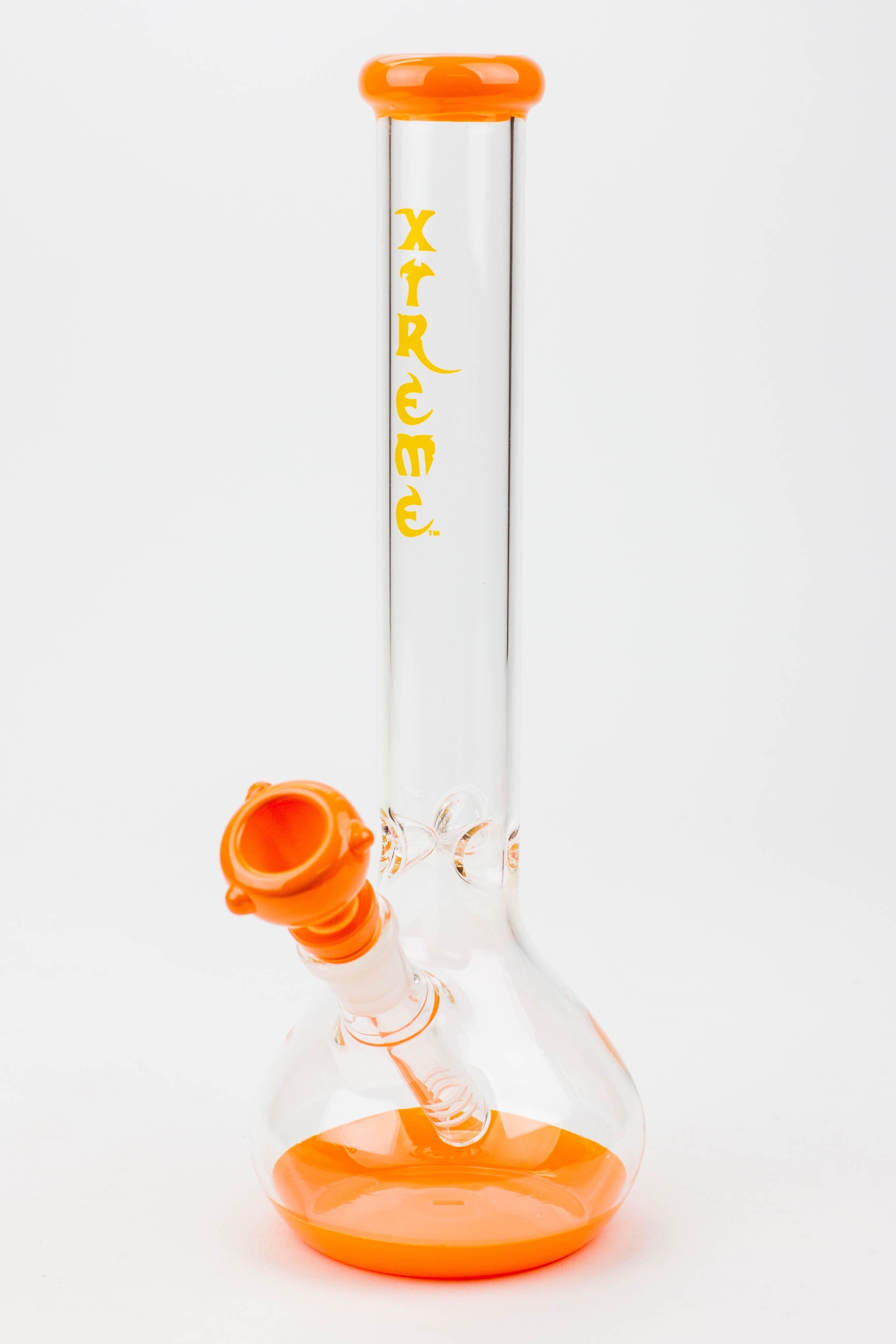 Xtreme round base glass water pipes_5