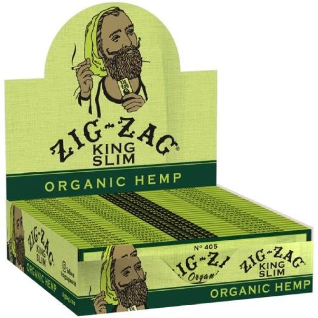 Zig-zag Organic Hemp King Size Rolling Papers